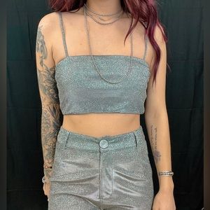 Disco Ball Set / top and bottoms / Can be sold separately